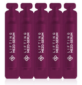 Ser profesional de lifting facial cu colagen vegan și peptide. Redefinește conturul, îmbunătățește fermitatea și elasticitatea pielii 10 * 5 ml - Alissa Beaute