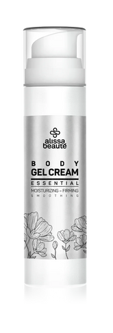 Body Gel Cream Alissa Beauté 200 ml în flacon airless — cremă de corp cu textură gel și acid hialuronic