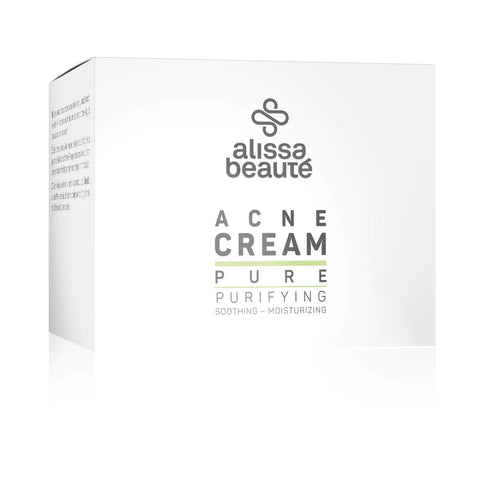 ACNE CREAM | 50 ml cremă ten normal, gras și acneic. Dermato cosmetice profesionale vegane, testate dermatologic pentru un ten sănătos și strălucitor.