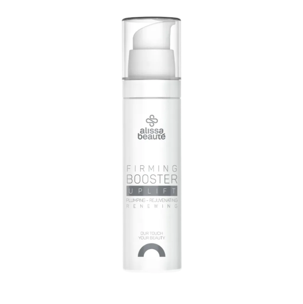 flacon gri cu pompă Booster anti-rid cu exosomi AC ExoTone și efect blurring vizibil imediat, linia UPLIFT.