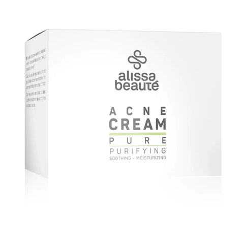 Cremă anti-acnee pentru ten gras și acneic. Reduce inflamațiile, reglează sebumul și susține regenerarea pielii. Ideală pentru îngrijire zilnică - Alissa Beaute