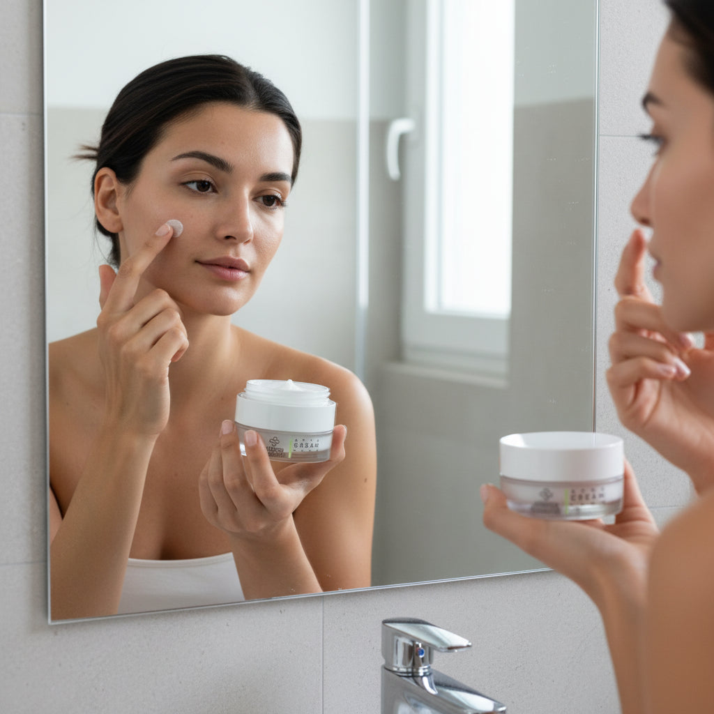 Cremă anti-acnee pentru ten gras și acneic. Reduce inflamațiile, reglează sebumul și susține regenerarea pielii. Ideală pentru îngrijire zilnică -  Alissa Beaute