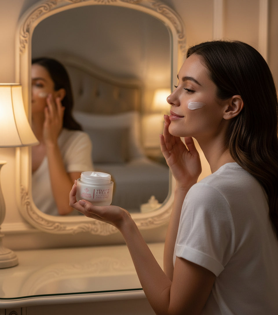 Cremă anti-aging cu minerale oxigenante, factori de creștere și ingrediente bioactive pentru revitalizare, hidratare și strălucire. Ideală pentru îngrijirea zilnică acasă - Alissa Beaute