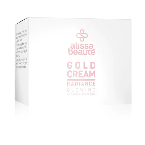 Cremă anti-aging cu aur 24K pentru hidratare, fermitate și iluminarea tenului. Ideală pentru rutina zilnică de îngrijire acasă - Alissa Beaute
