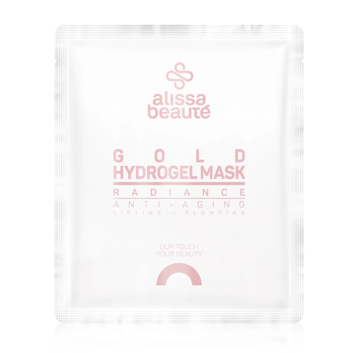 Mască hidrogel cu aur 24K și acid hialuronic pentru lifting, hidratare și strălucire. Ideală pentru îngrijirea anti-aging acasă - Alissa Beaute