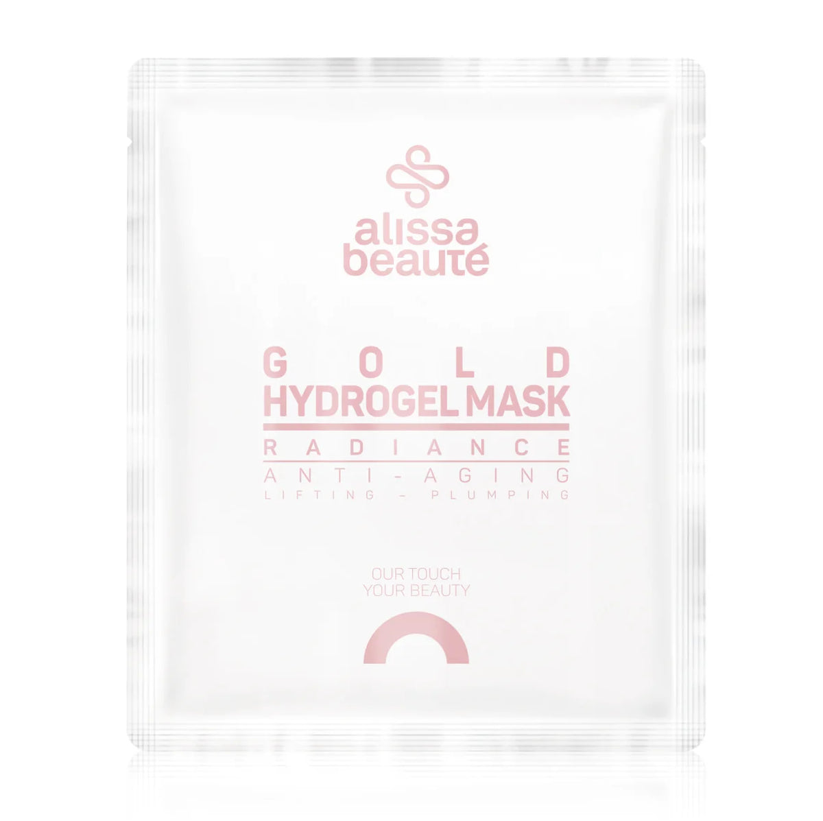 Mască hidrogel cu aur 24K și acid hialuronic pentru lifting, hidratare și strălucire. Ideală pentru îngrijirea anti-aging acasă - Alissa Beaute