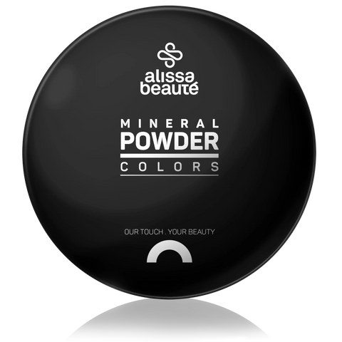Pudră compactă minerală cu efect matifiant și anti-îmbătrânire, care uniformizează tonul pielii și lasă un aspect natural, catifelat și fără luciu - Alissa Beaute