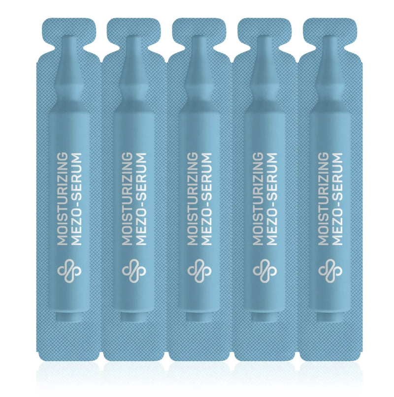 Moisturizing Mezo-Serum | Set 10 fiole intens hidratante cu acid hialuronic și Aquaporin | 10*5 ml Alissa Beaute