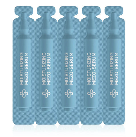 Moisturizing Mezo-Serum | Set 10 fiole intens hidratante cu acid hialuronic și Aquaporin | 10*5 ml Alissa Beaute