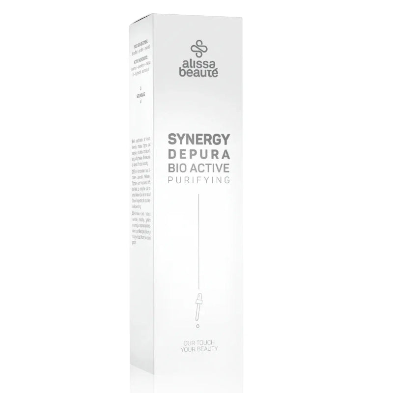 Cutie Ser concentrat detoxifiant și echilibrant pentru ten gras | Synergy Depura | 50 ml - Alissa Beaute 