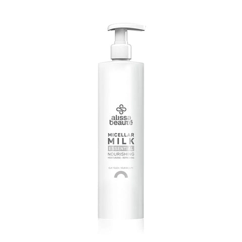MICELLAR MILK | 400 ml lapte micelar. Dermato cosmetice profesionale vegane, testate dermatologic pentru un ten sănătos și strălucitor.
