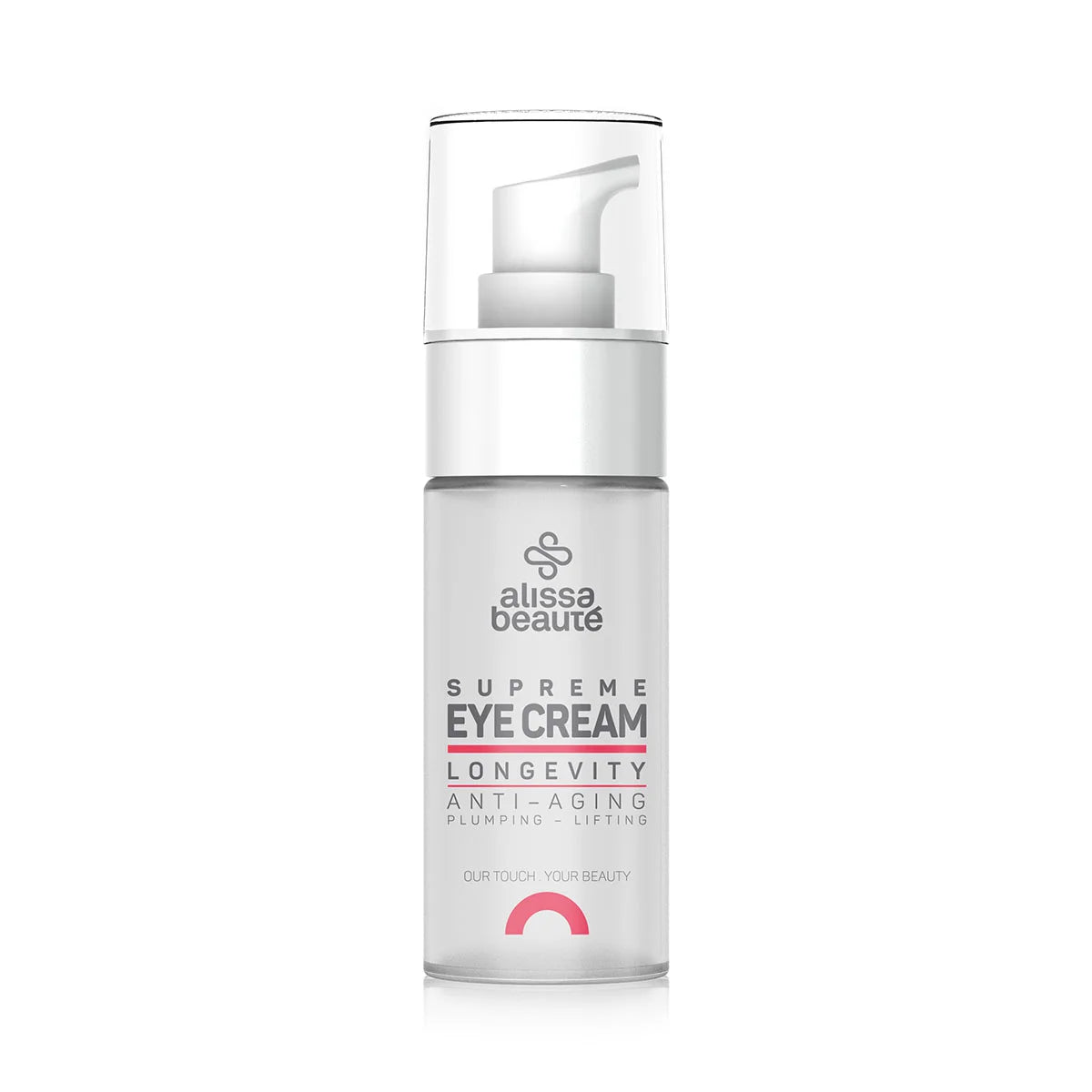 SUPREME EYE CREAM | 30 ml cremă contur ochi anti-aging. Dermato cosmetice profesionale vegane, testate dermatologic pentru un ten sănătos și strălucitor.
