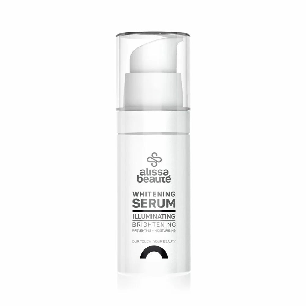 WHITENING SERUM | 30 ml ser iluminator anti-rid. Dermato cosmetice profesionale vegane, testate dermatologic pentru un ten sănătos și strălucitor.