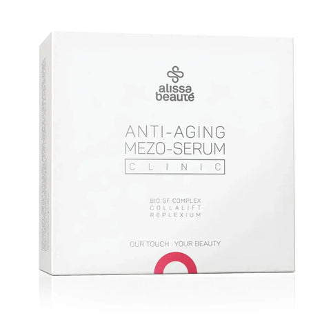 Anti-Aging Mezo-Serum | Ser concentrat cu Bio GF Complex, Replexium și Collalift | 10x5 ml Alissa Beaute