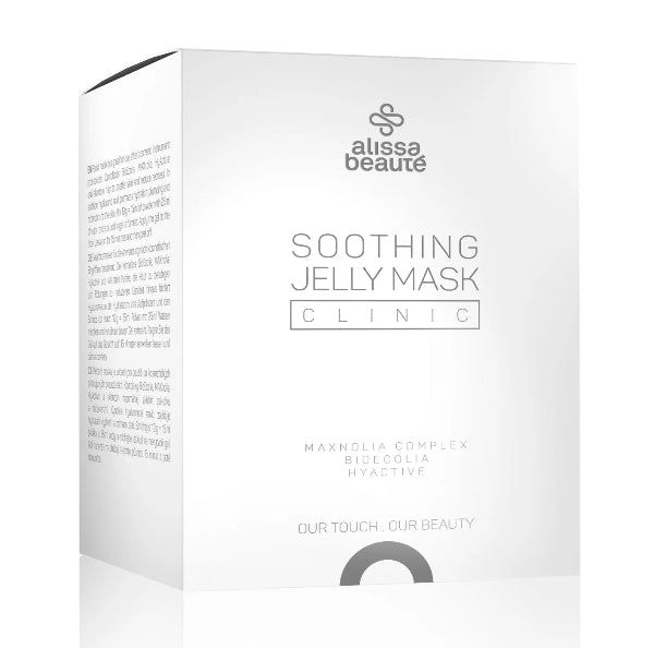 Mască profesională calmantă tip jelly pentru piele iritată post-procedură. Reduce roșeața, hidratează și protejează bariera pielii 167 g | Alissa Beaute