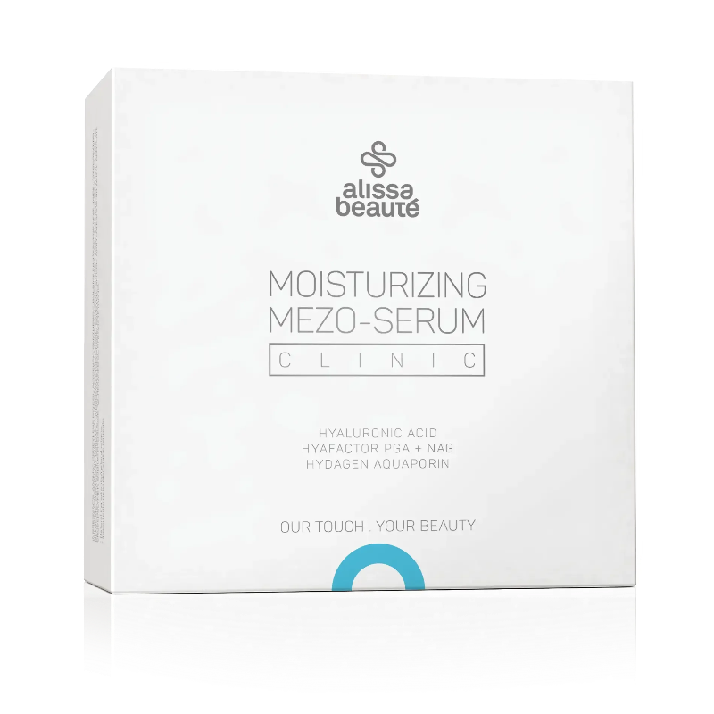 Moisturizing Mezo-Serum | Set 10 fiole intens hidratante cu acid hialuronic și Aquaporin | 10*5 ml Alissa Beaute