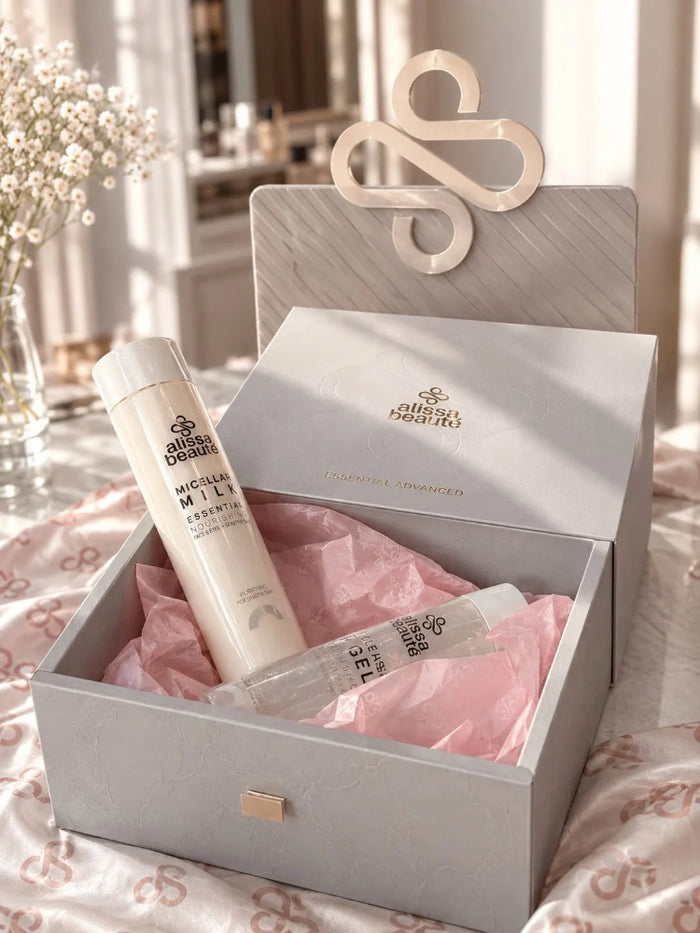 Set Îngrijire Curățare Ten Uscat și Sensibil | Essential | Alissa Beauté