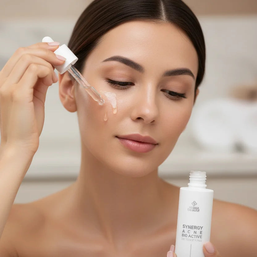 Ser concentrat purificator și anti‑acnee | Synergy Acne | 50 ml - Alissa Beaute 
