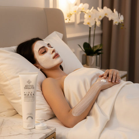 Mască de Seară Night Mask | 100ml | Piele Extrem de Uscată Alissa Beaute