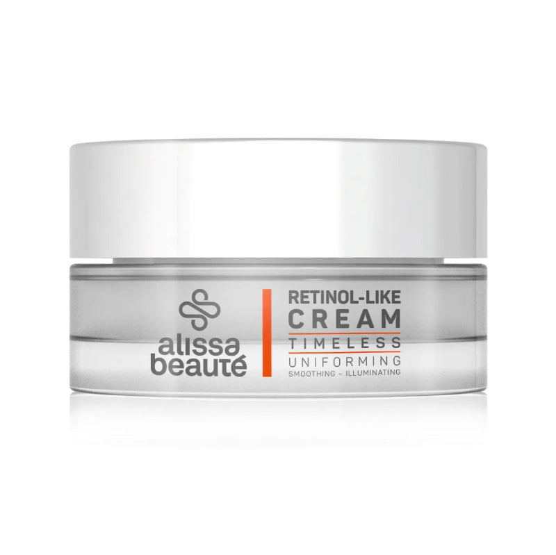 Cremă anti-aging all-season cu efect retinol-like, potrivită pentru utilizare zilnică, inclusiv pe pielea sensibilă. Reduce ridurile, uniformizează tonul pielii, hidratează intens și susține microbiomul cutanat, fără iritațiile specifice retinolului clasic - Alissa Beaute