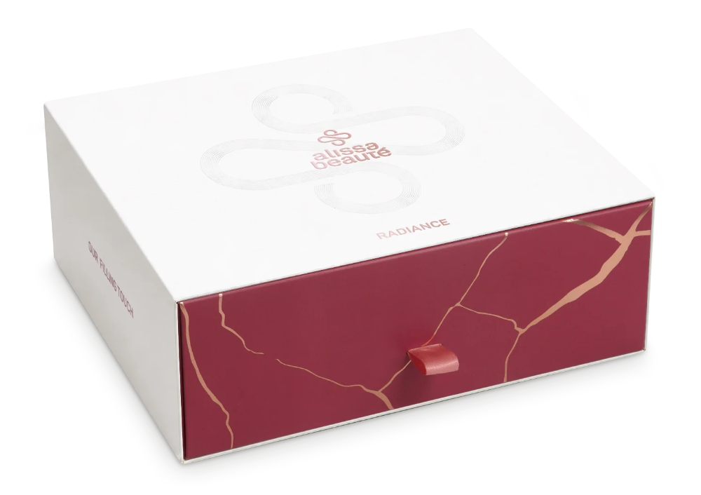 Set cadou Radiance Alissa Beauté — Gold Booster, Gold Eye Cream și Gold Cream cu aur 24K