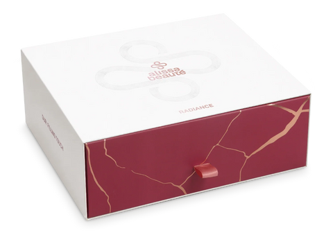 Set cadou Radiance Alissa Beauté — Gold Booster, Gold Eye Cream și Gold Cream cu aur 24K