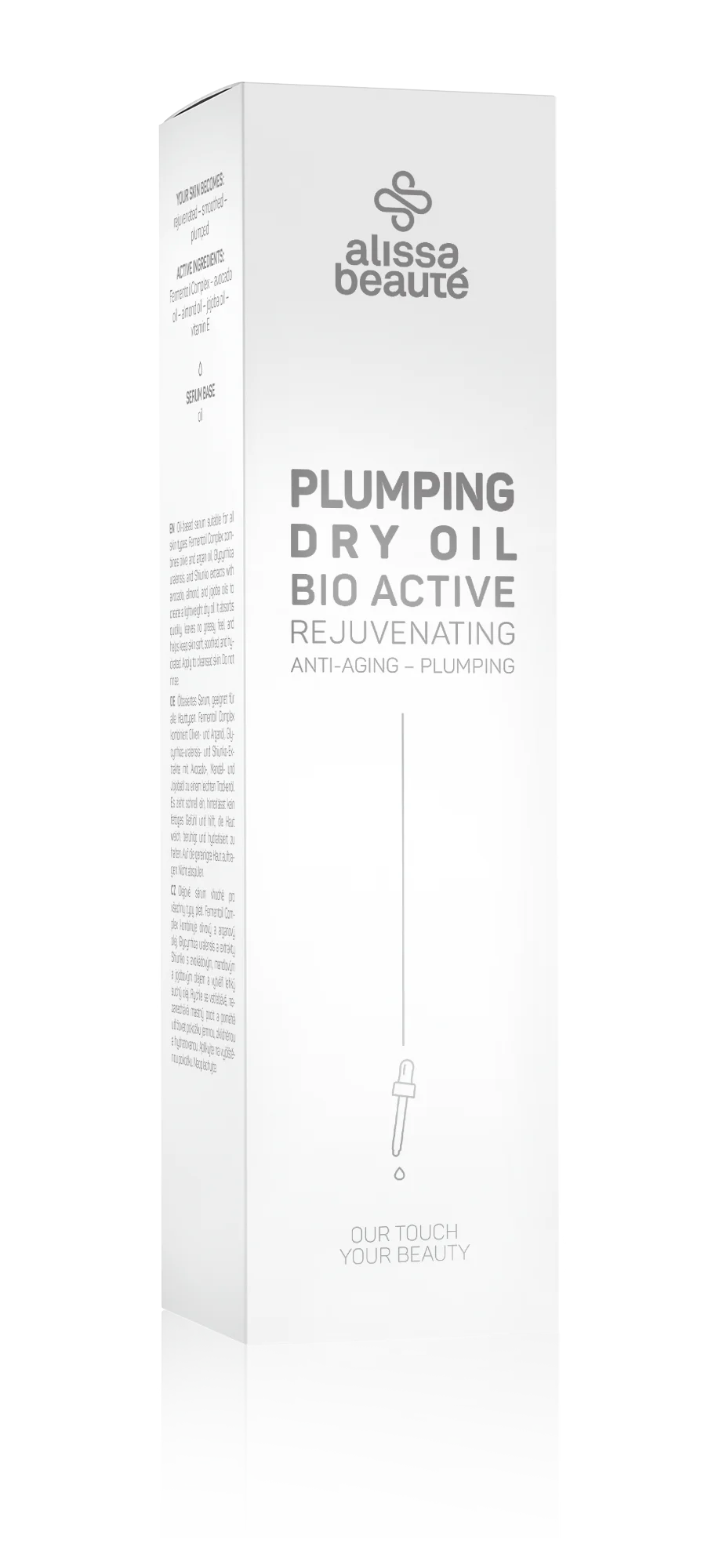 Cutia uleiului Plumping Dry Oil Alissa Beauté 50 ml, linia Bio Active